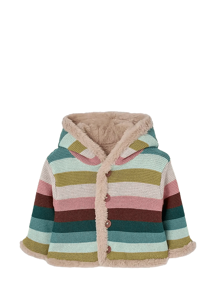 Boboli - Jacket reversible for baby -BCI - fleecejacken - linen - 1