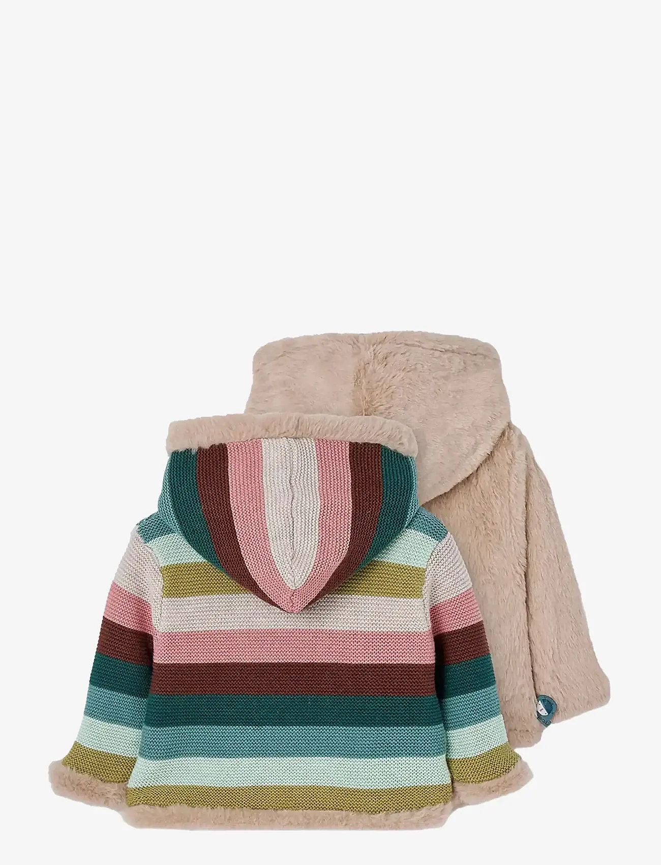 Boboli - Jacket reversible for baby -BCI - fleecejackor - linen - 2