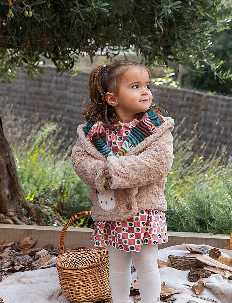Boboli - Jacket reversible for baby -BCI - kurtka polarowa - linen - 4