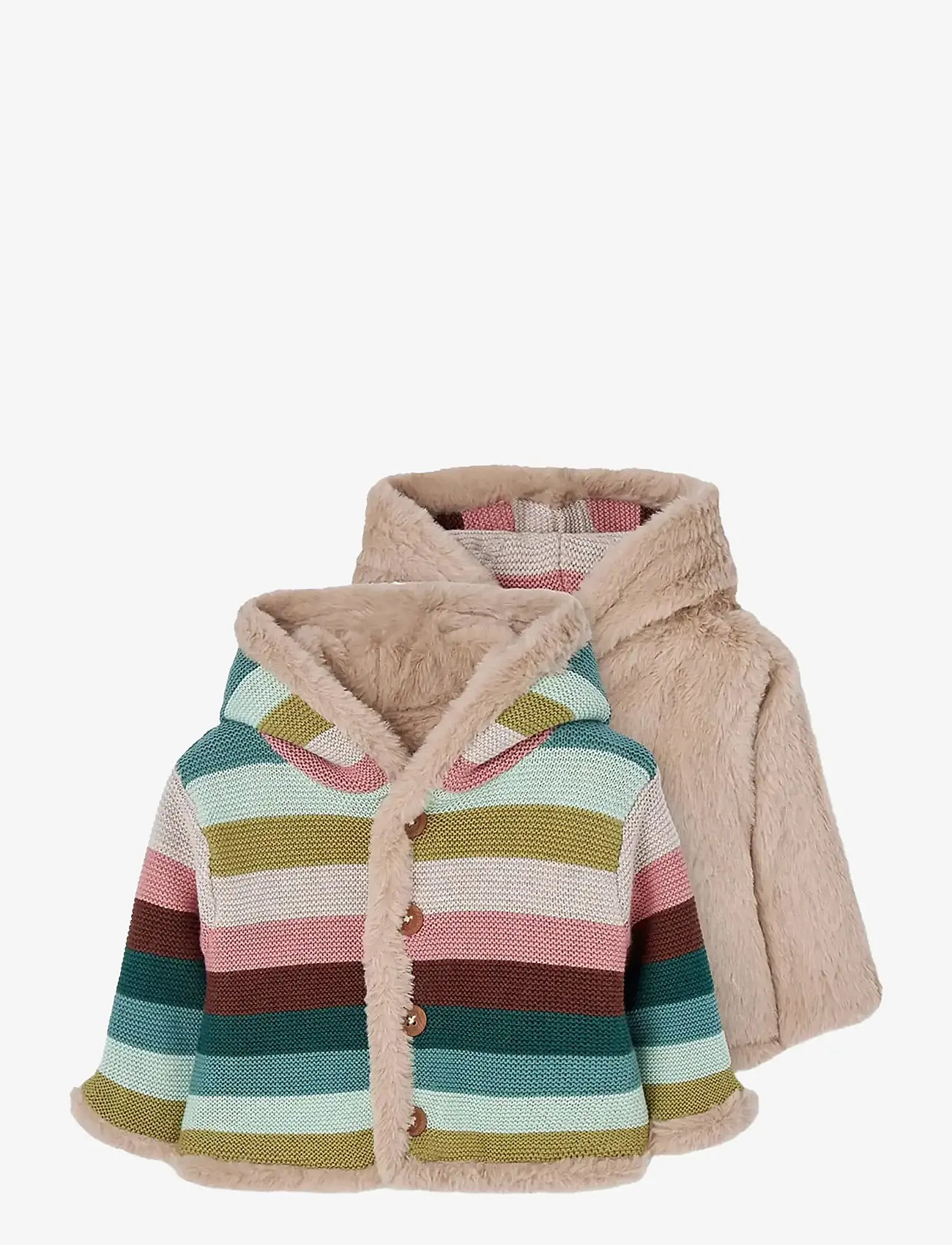 Boboli - Jacket reversible for baby -BCI - fleecejackor - linen - 3