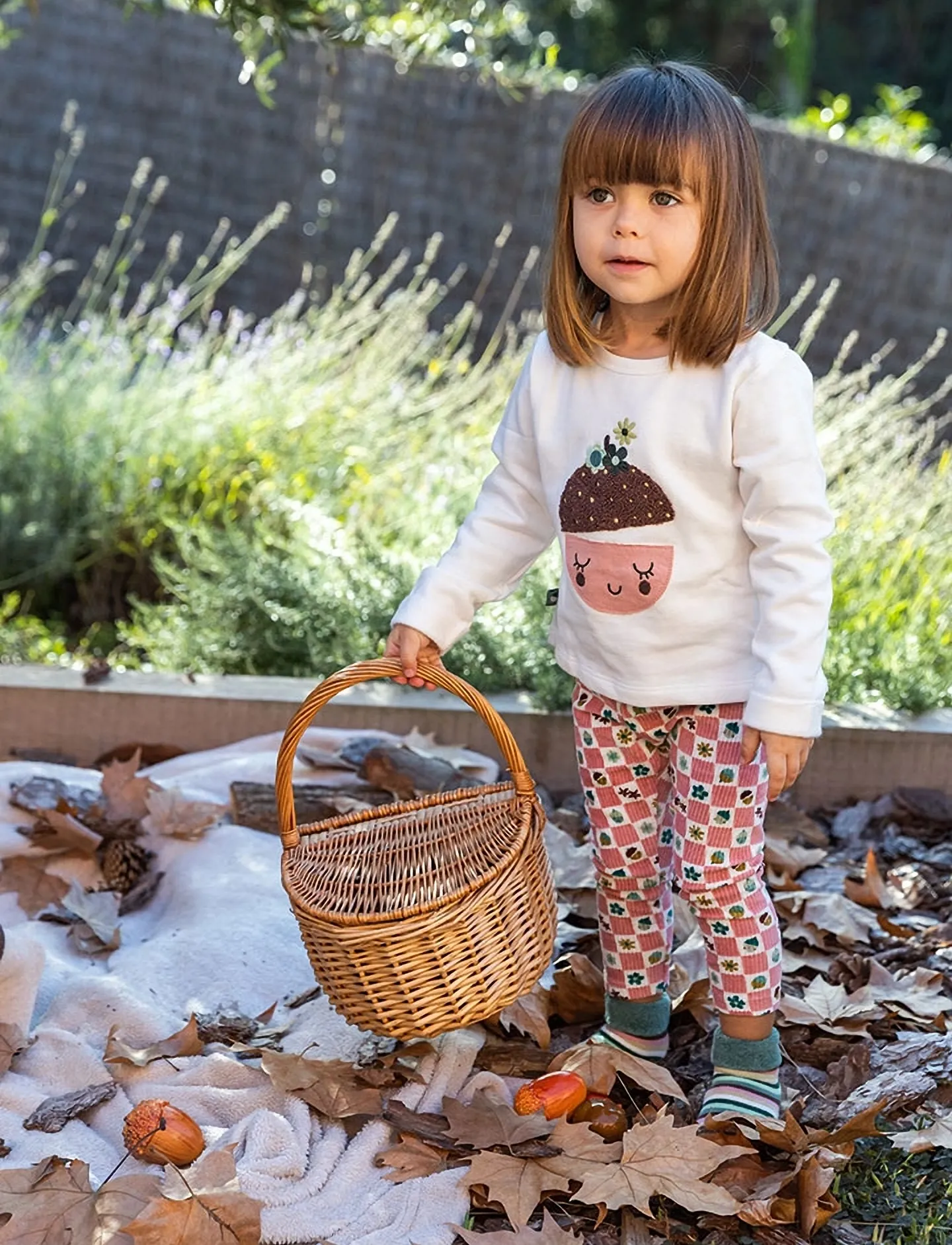 Boboli Set knit   -BCI - Sets with long-sleeved t-shirt - OFF WHITE / multi