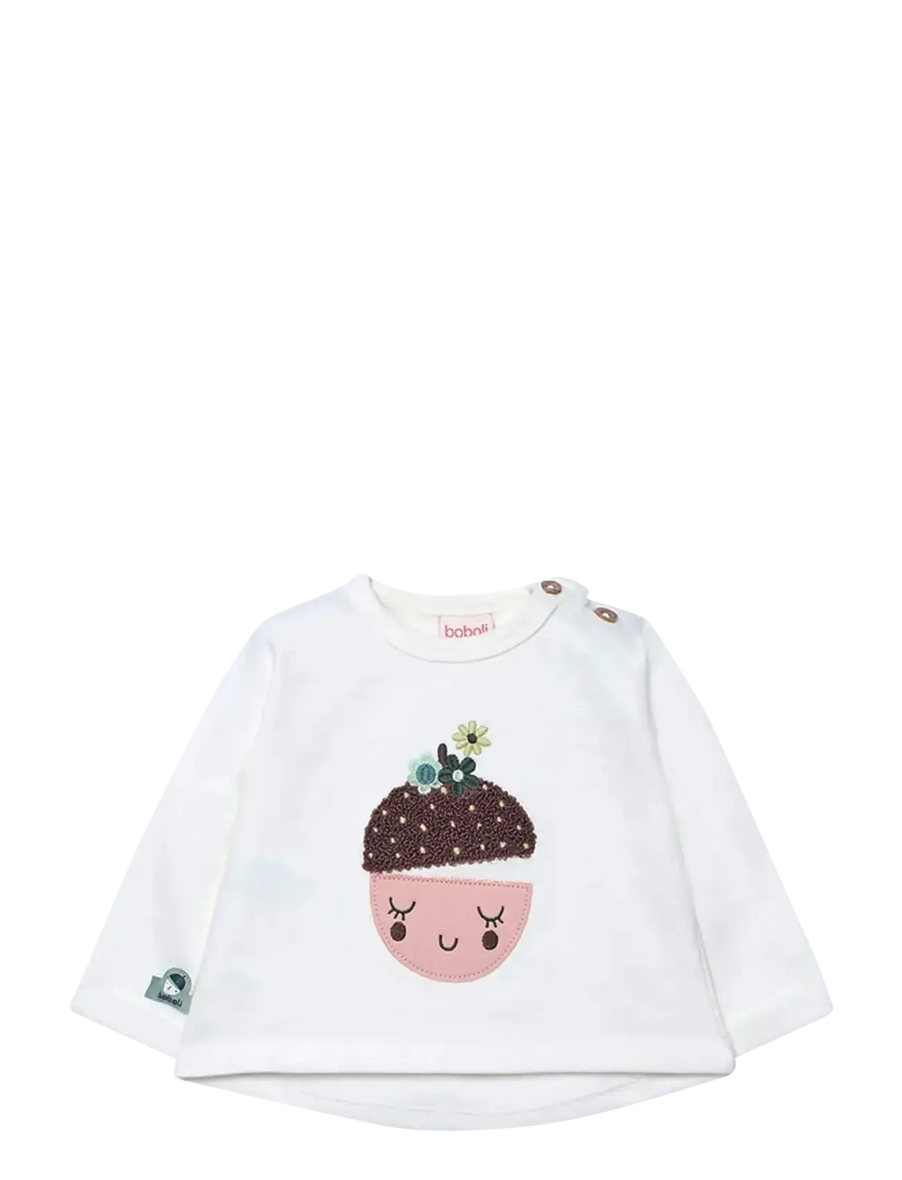 Boboli - Set knit   -BCI - komplekti ar t-kreklu ar garām piedurknēm - off white - 3
