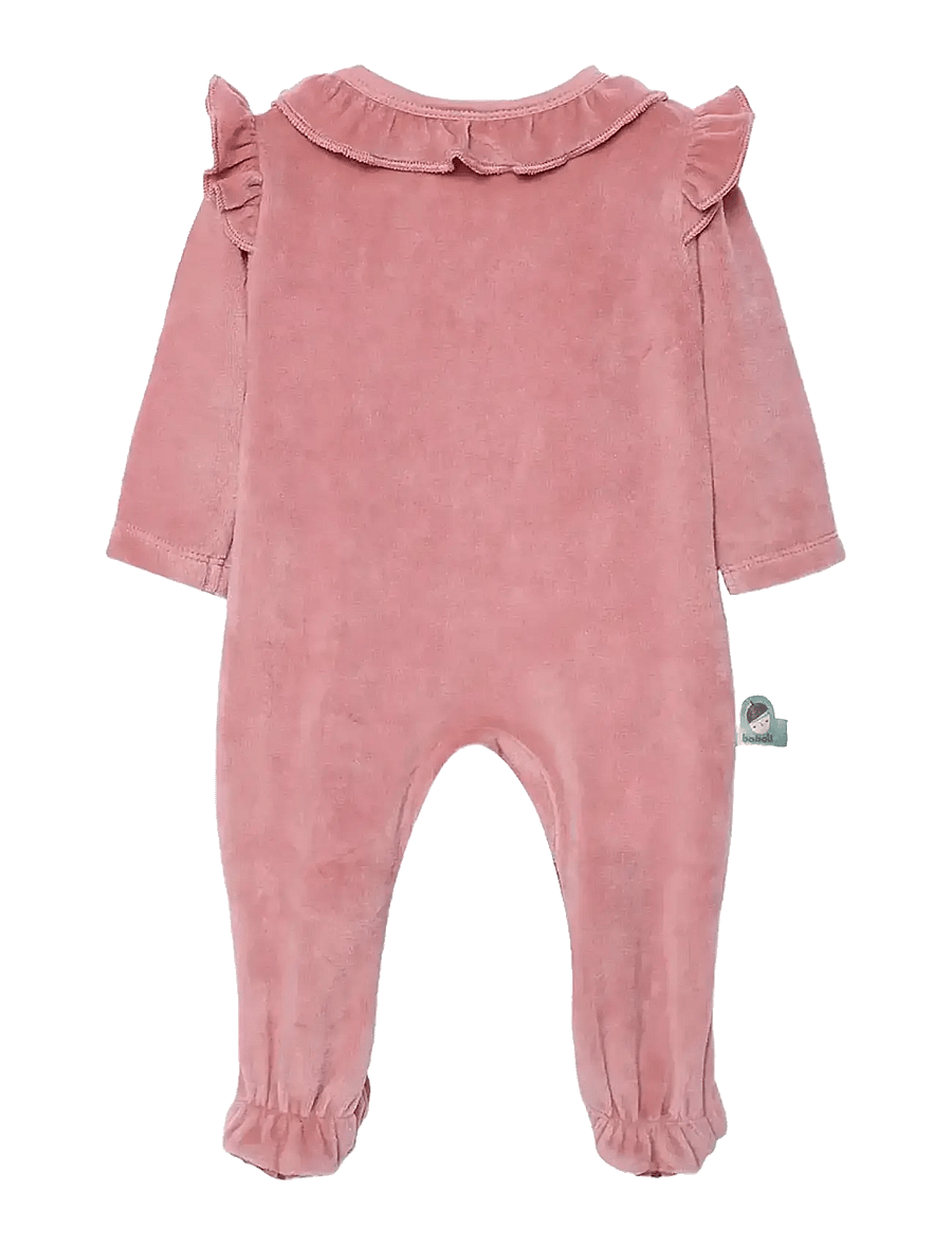 Boboli - Velour play suit -BCI - À manches longues - pink - 1