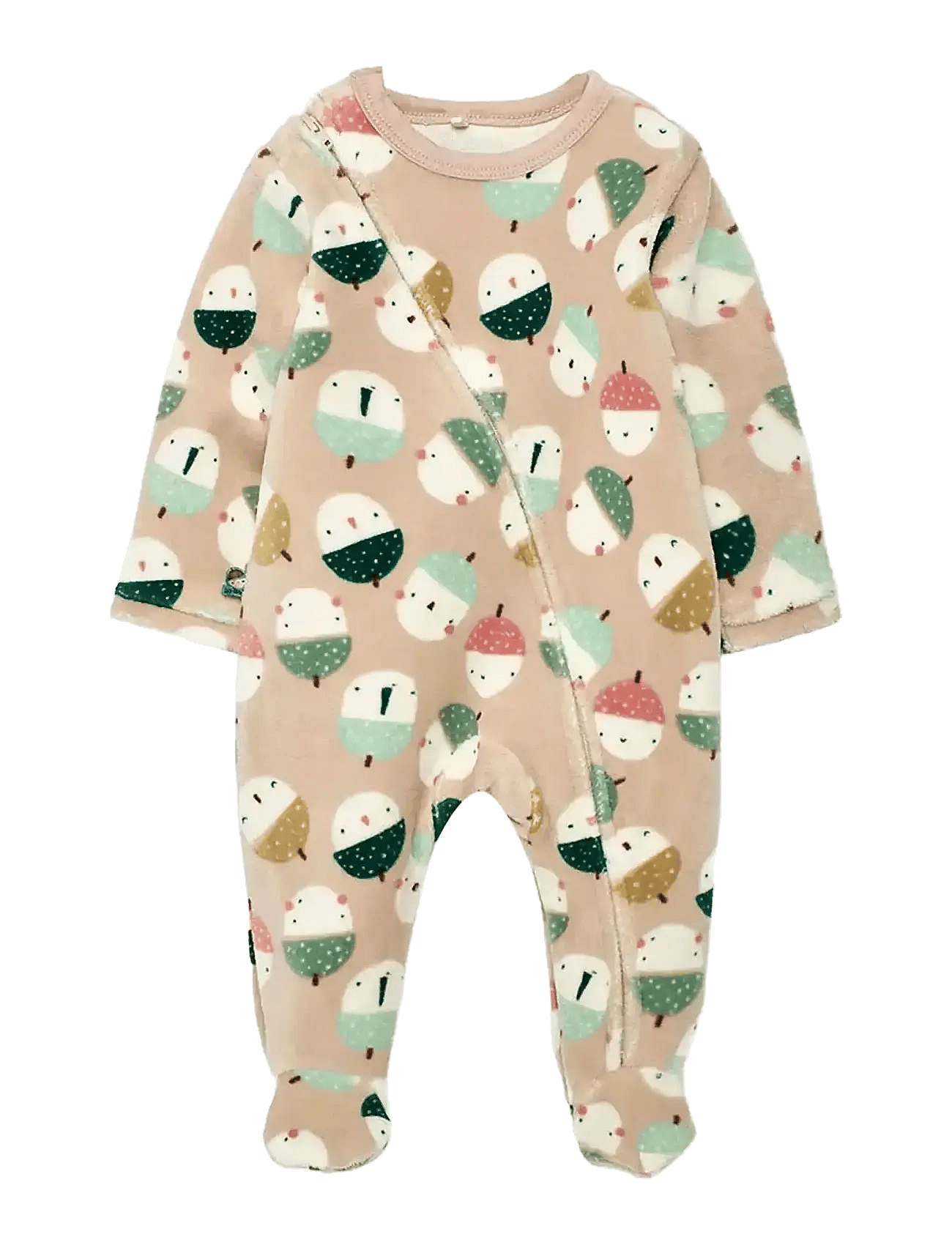 Boboli - Velour Play Suit Printed