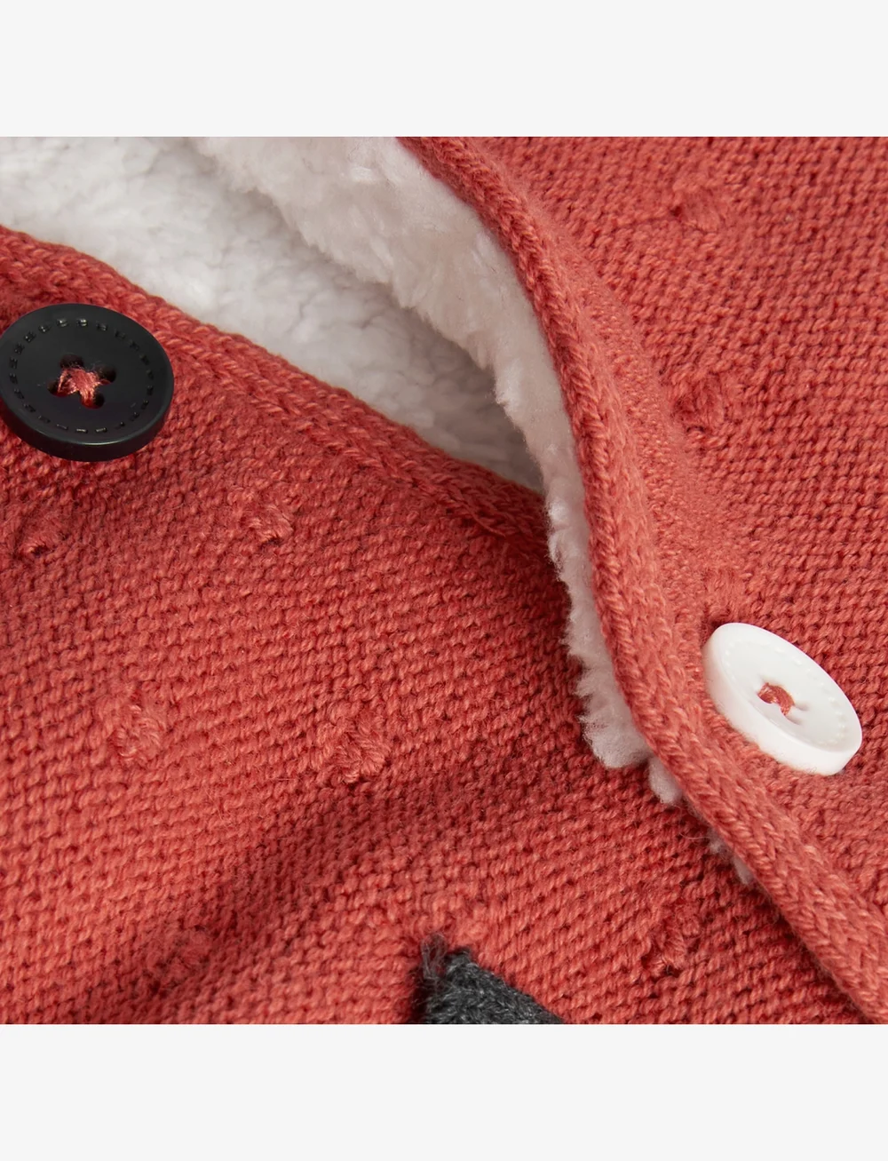 Boboli - Knitwear jacket for baby -BCI - koftor - copper - 3