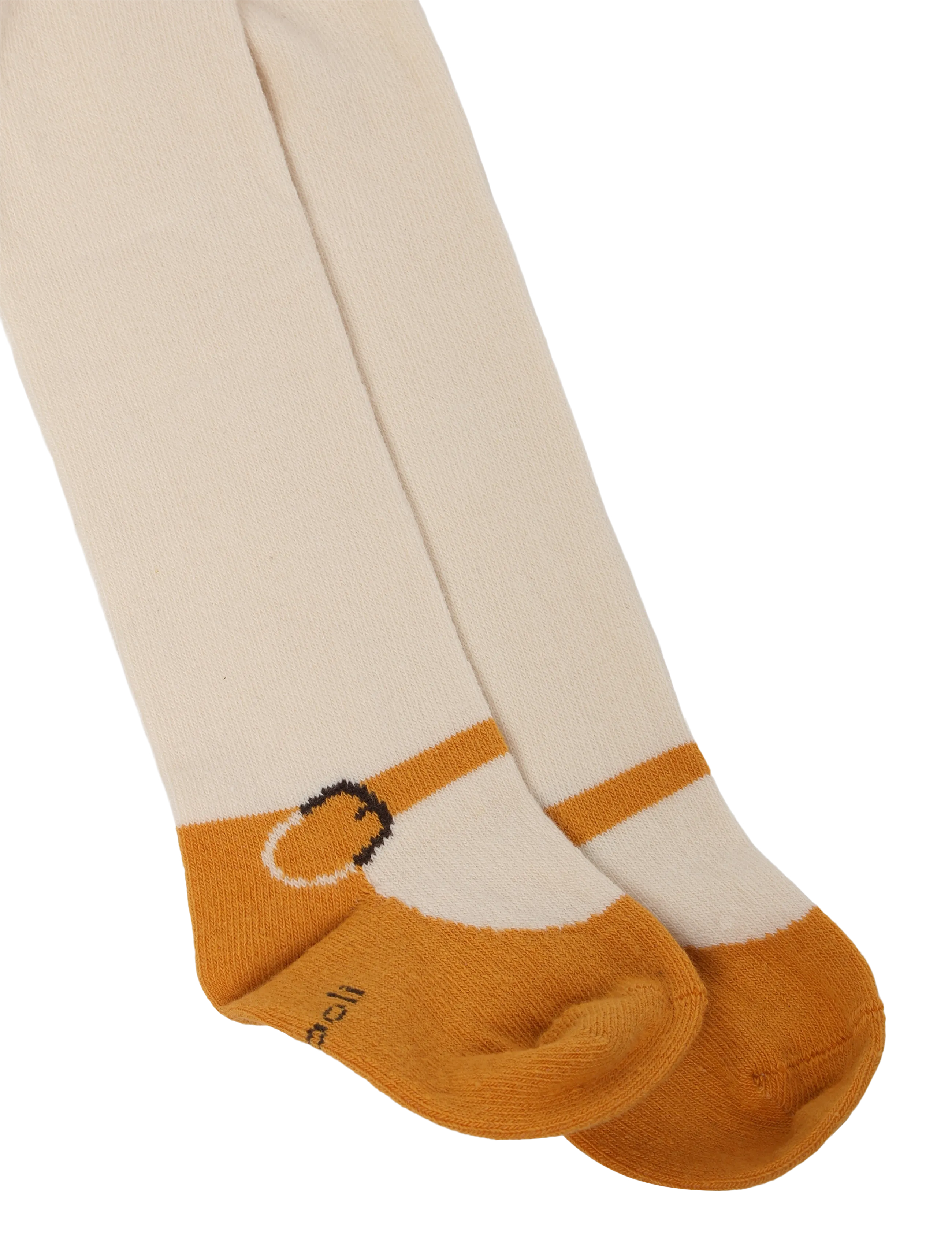 Boboli - Thick tights for baby girl -BCI - herbstliche kleidung - ecru - 2