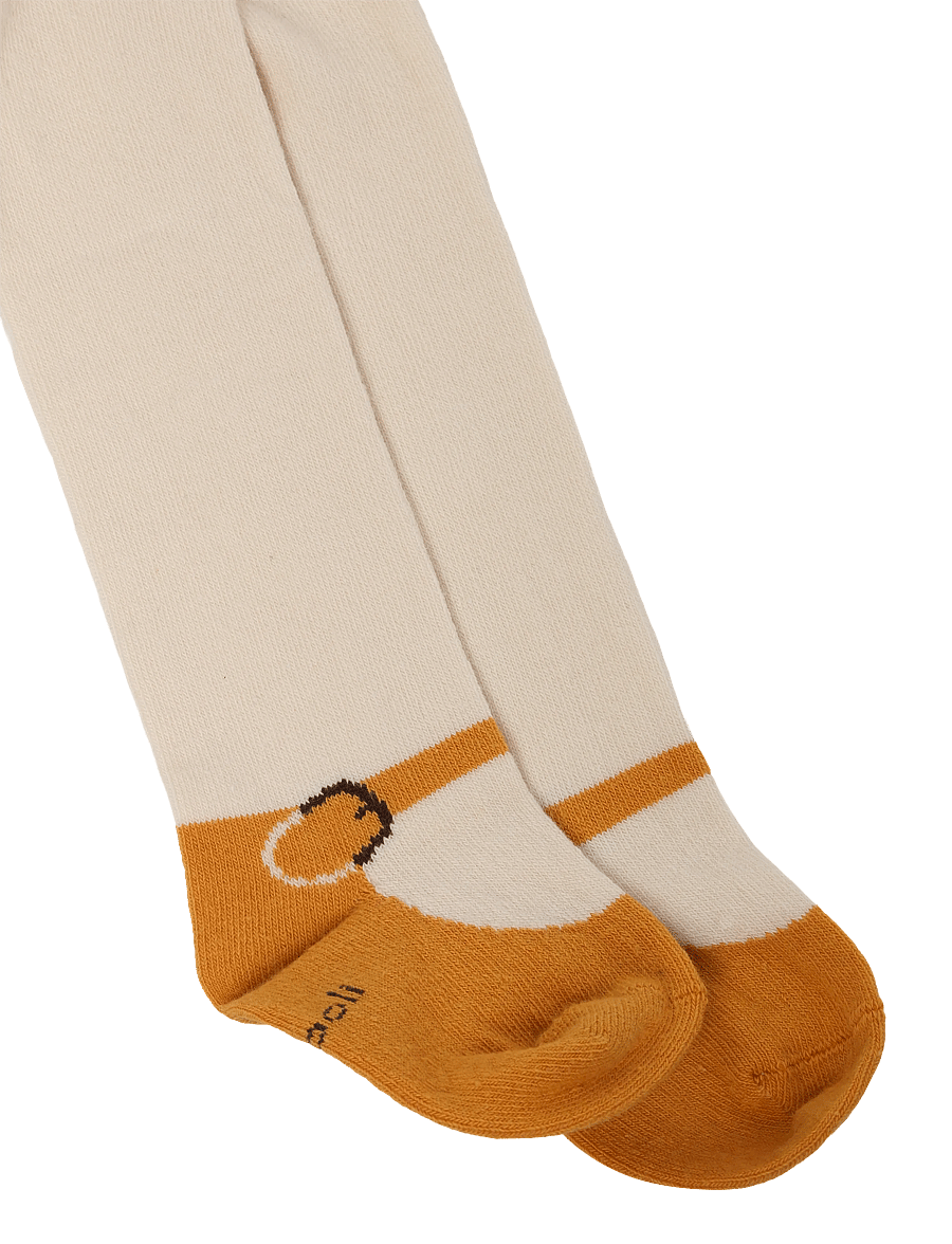 Boboli - Thick tights for baby girl -BCI - strumpfhosen - ecru - 2
