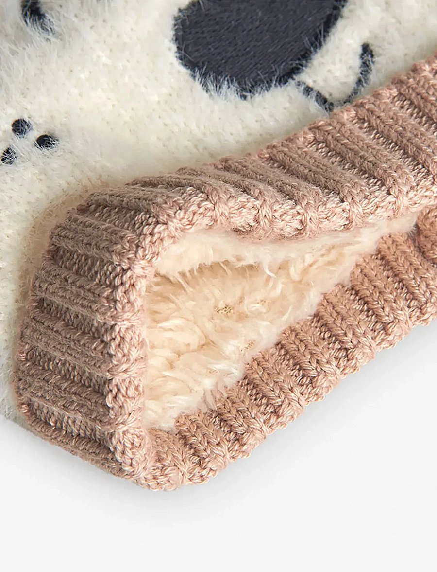 Boboli - Knitwear hat "bear" for baby -BCI - kootud mütsid - off white - 1