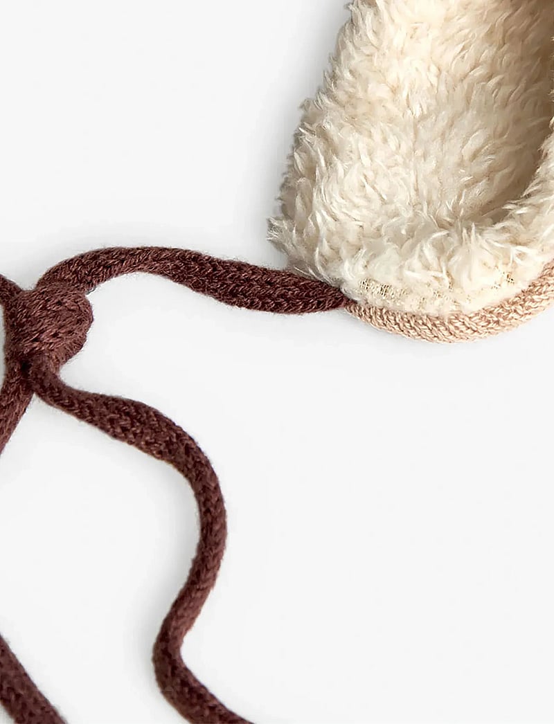 Boboli - Knitwear hat for baby -BCI - vinterhuer - linen - 1