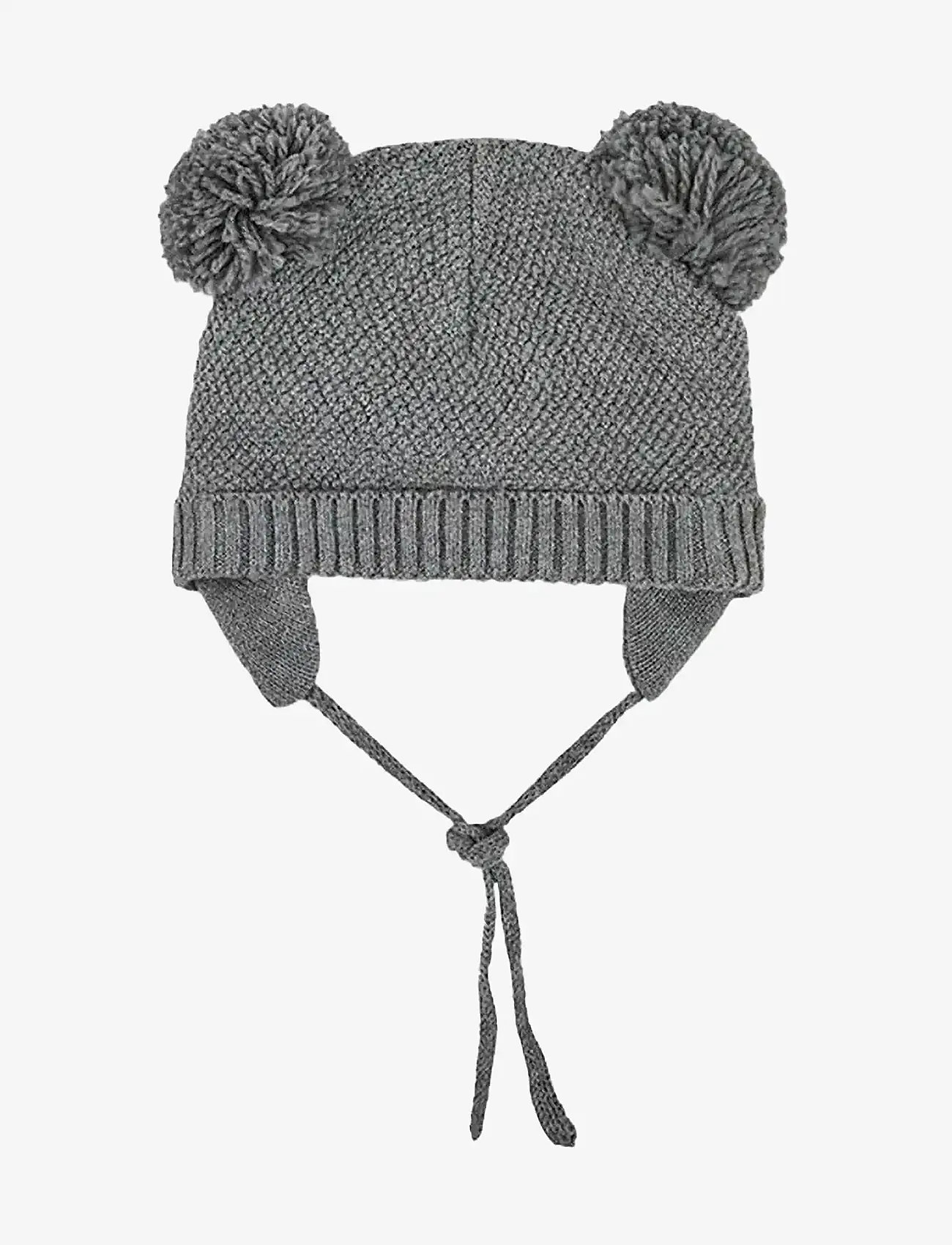 Boboli - Knitwear hat for baby -BCI - vintermössor - grey - 0