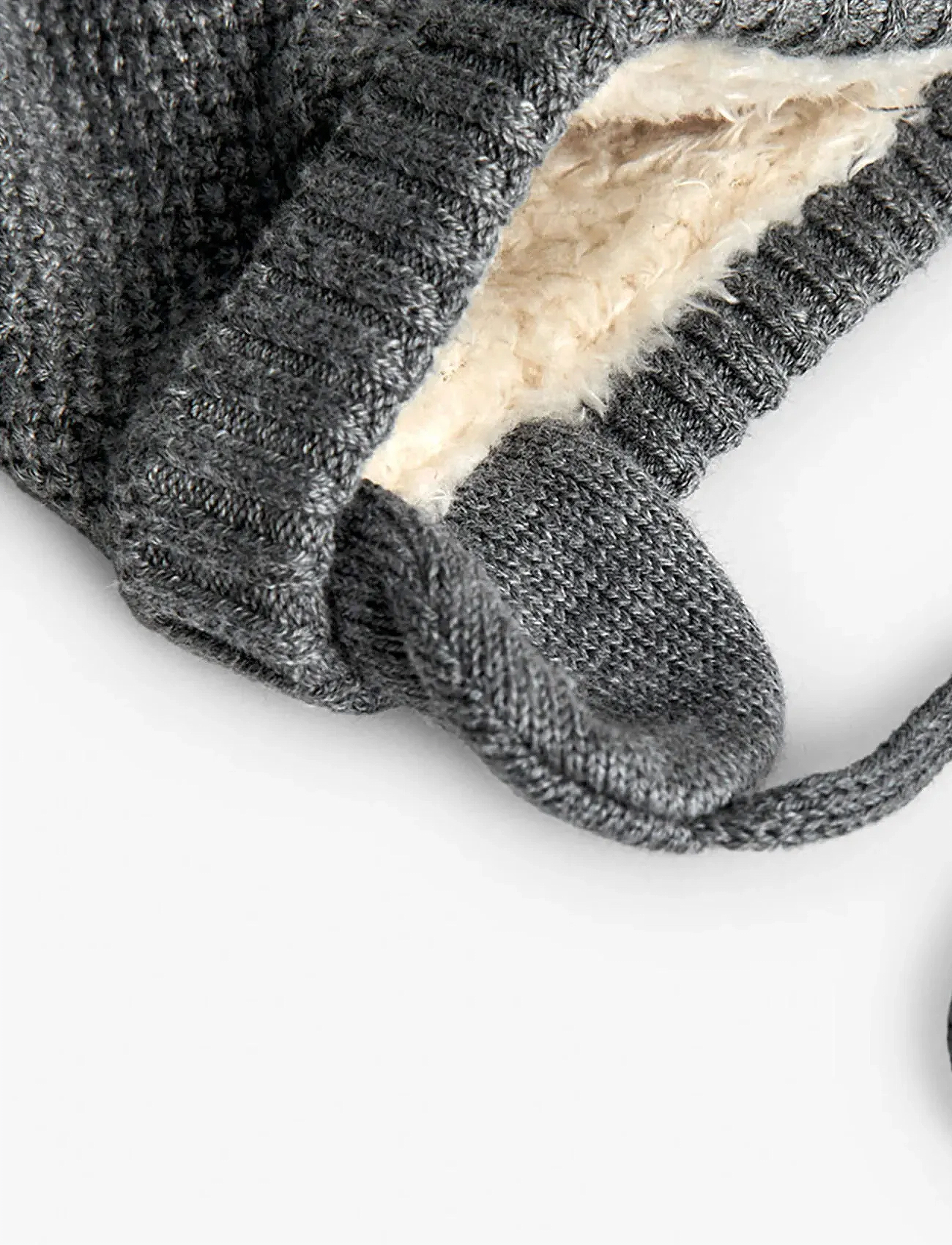 Boboli - Knitwear hat for baby -BCI - wintermützen - grey - 2