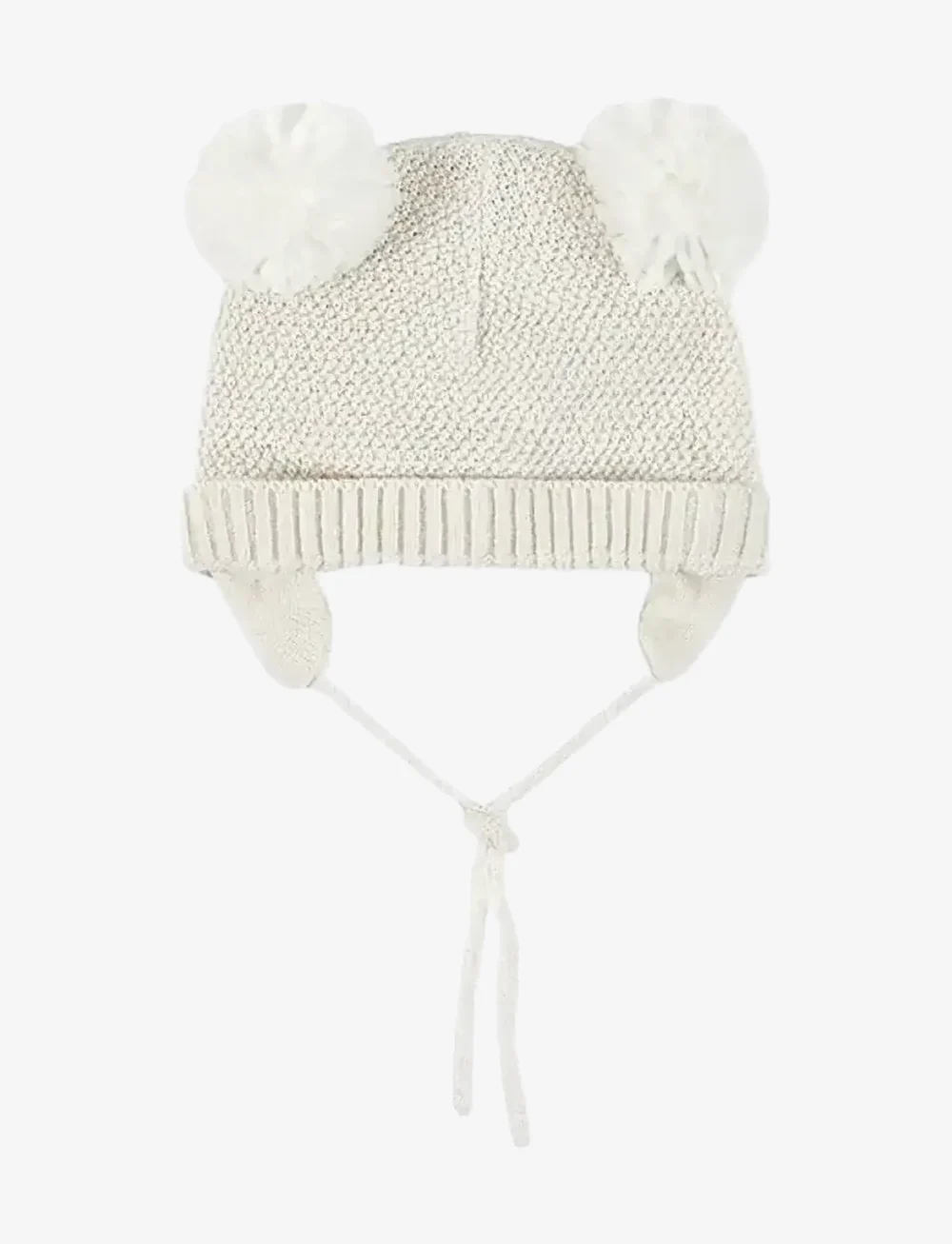 Boboli - Knitwear hat for baby -BCI - vintermössor - off white - 0