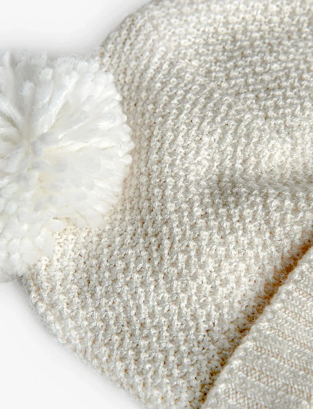 Boboli - Knitwear hat for baby -BCI - vintermössor - off white - 2