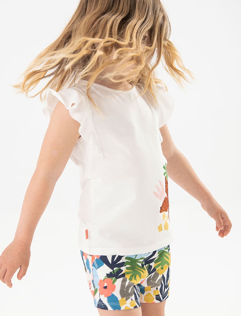 Boboli - Knit t-Shirt - kortärmade t-shirts - white - 4