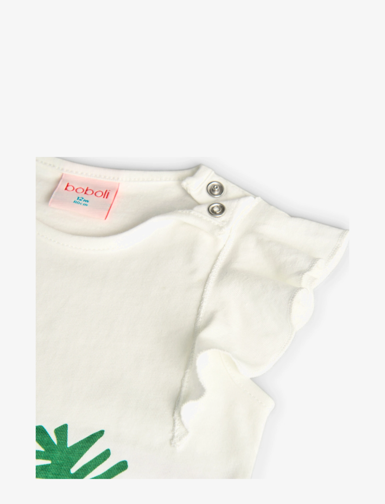 Boboli - Knit t-Shirt - t-shirts à manches courtes - white - 3