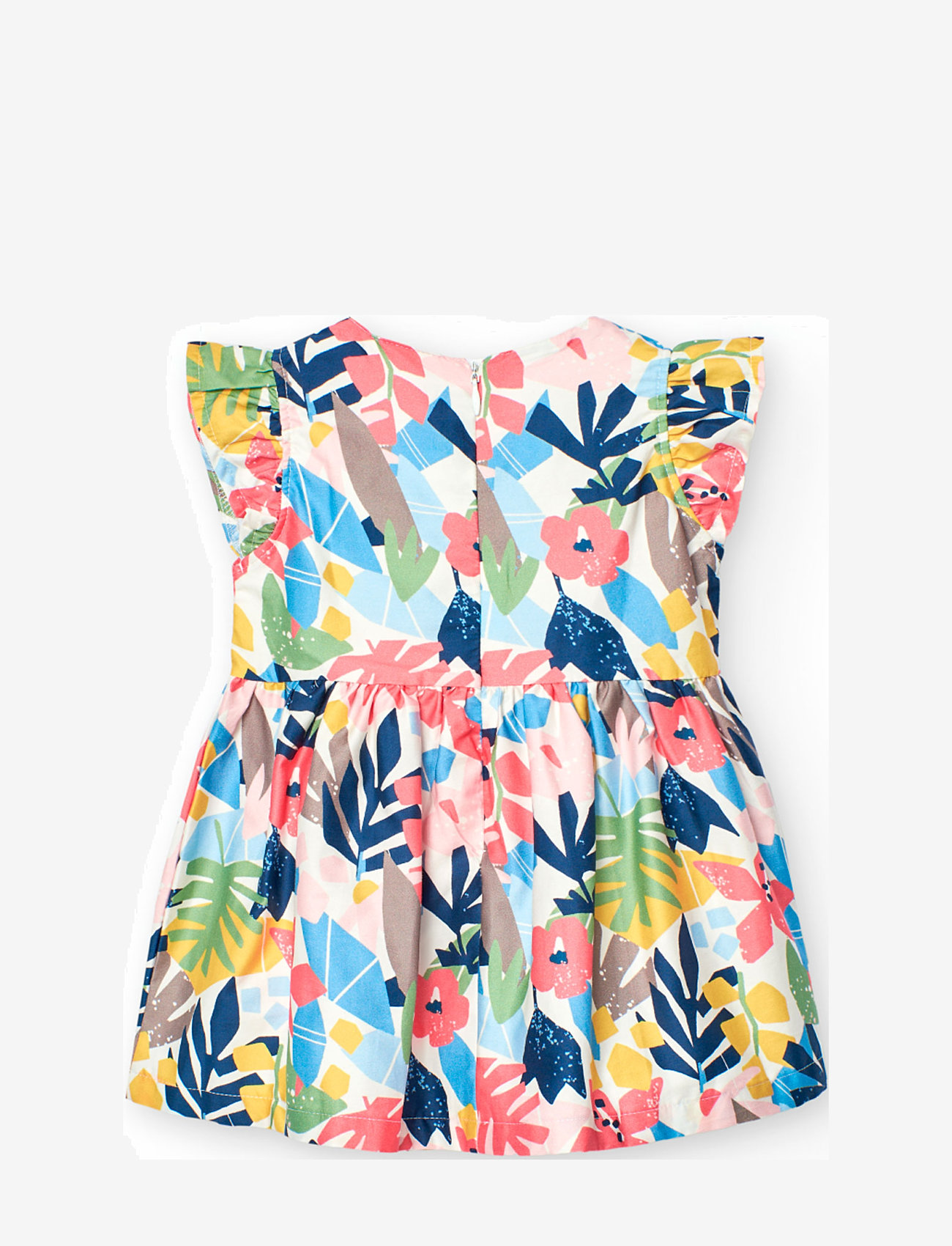 Boboli - Satin dress floral - Ærmeløse babykjoler - multi coloured - 2