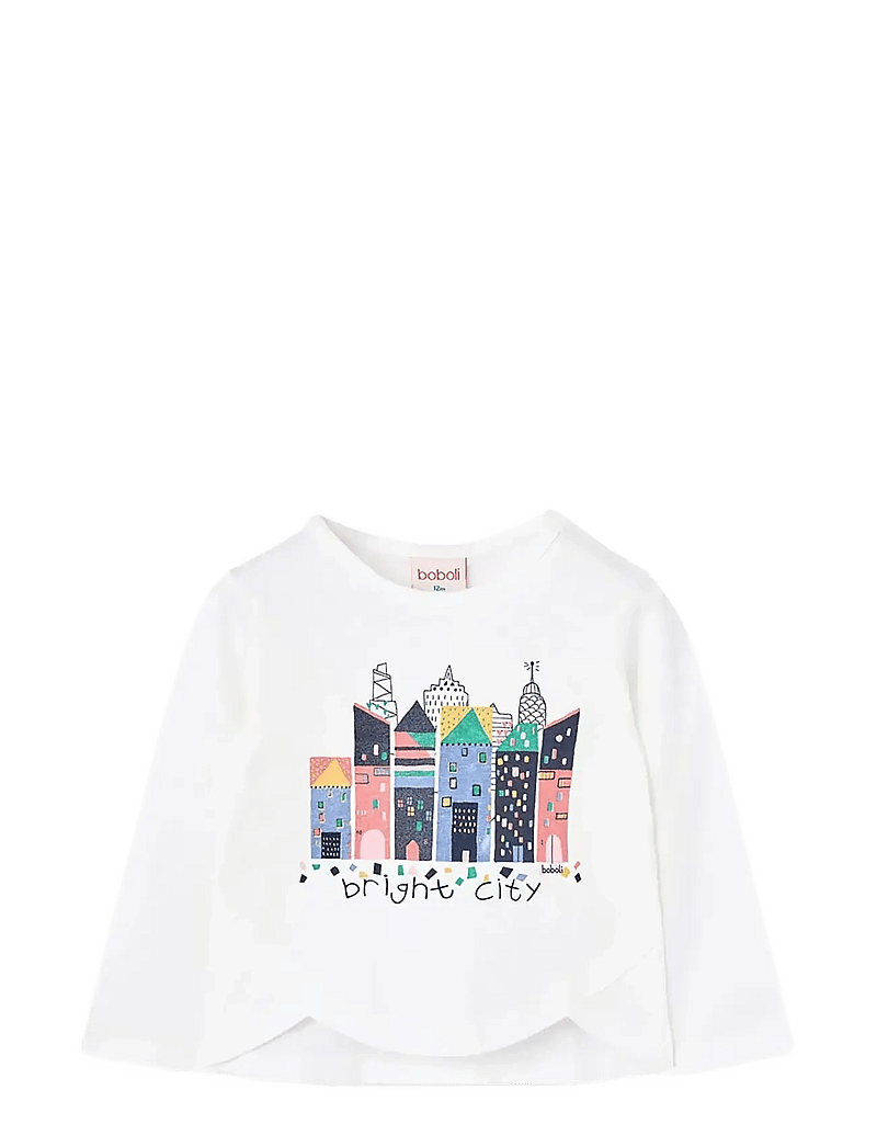 Boboli - Knit t-Shirt - langärmelig - off white - 1