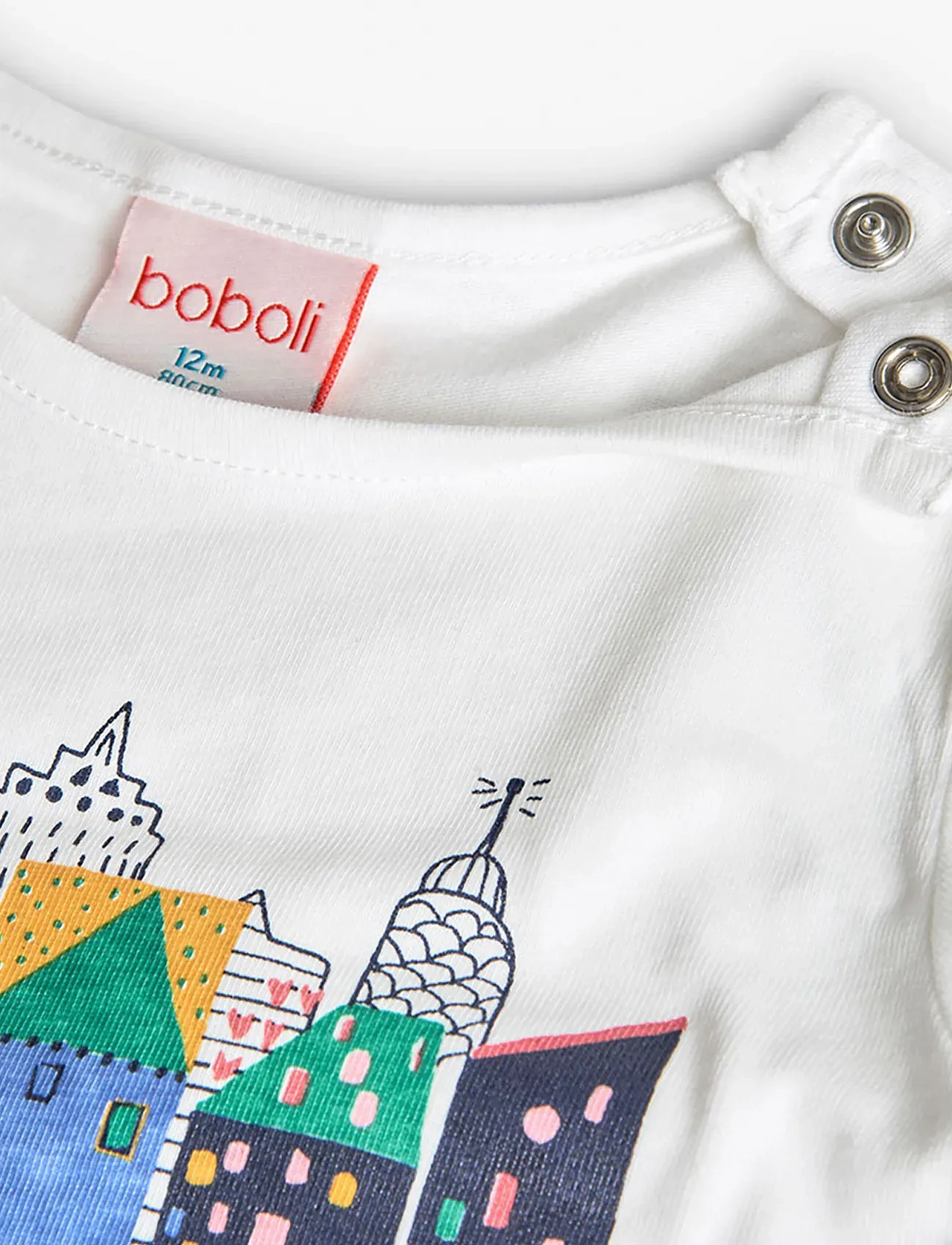 Boboli - Knit t-Shirt - t-shirts à manches longues - off white - 3