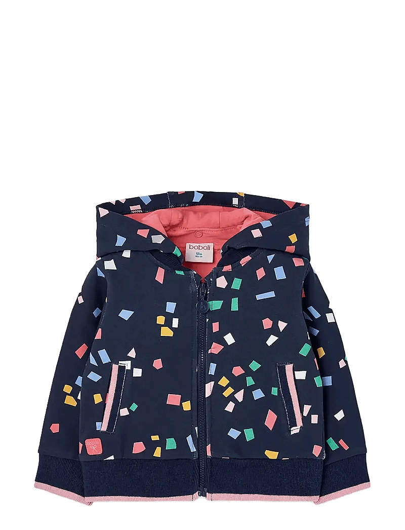 Boboli - Fleece jacket printed - huvtröjor - print - 0