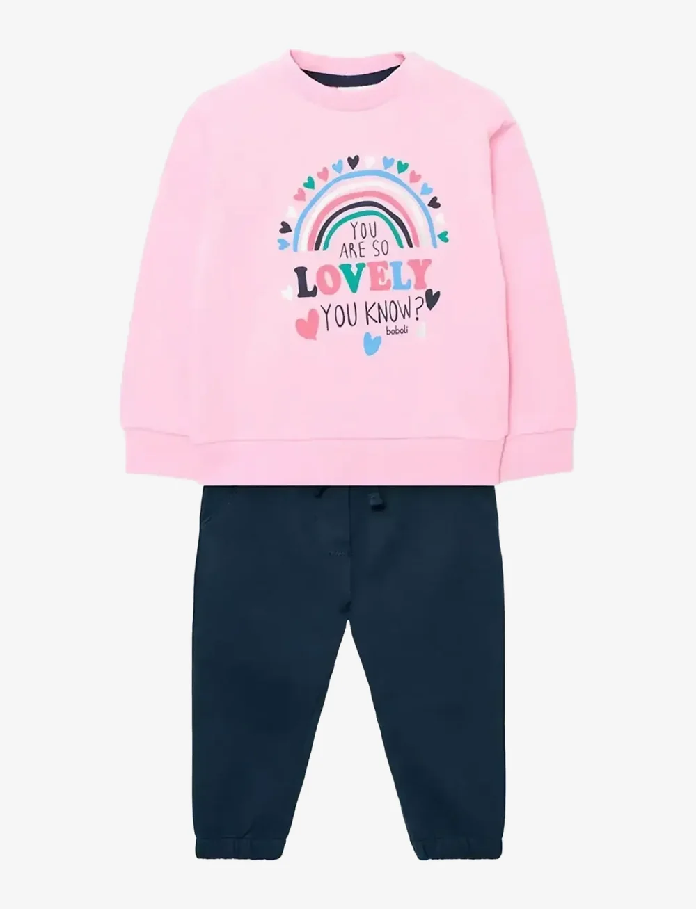 Boboli - Set fleece - sportanzüge - petunia - 0