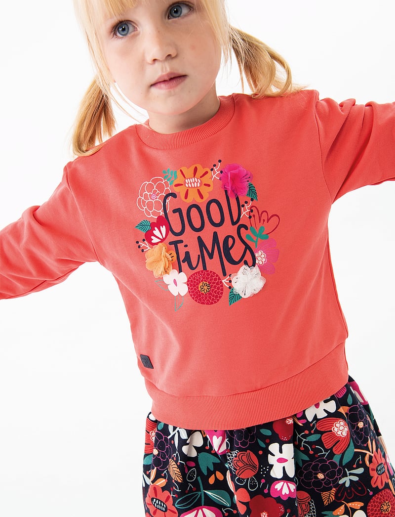 Boboli Fleece Combined Dress For Baby -bci (BLI209113) Long