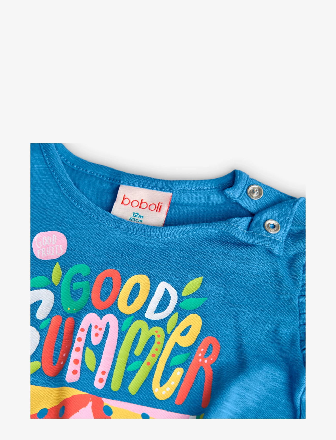 Boboli - Knit t-Shirt flame - t-shirts à manches courtes - blue - 3