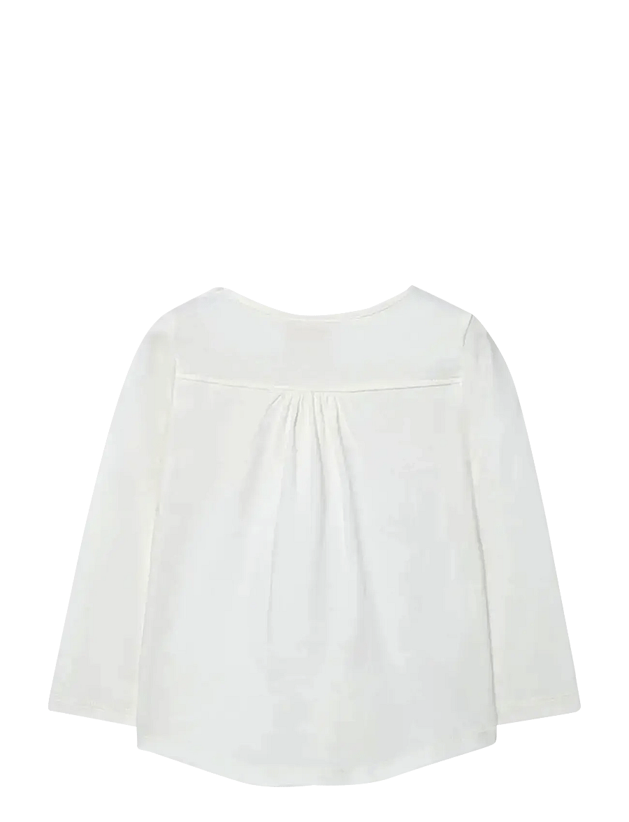 Boboli - Knit t-Shirt - långärmade t-shirts - off white - 1