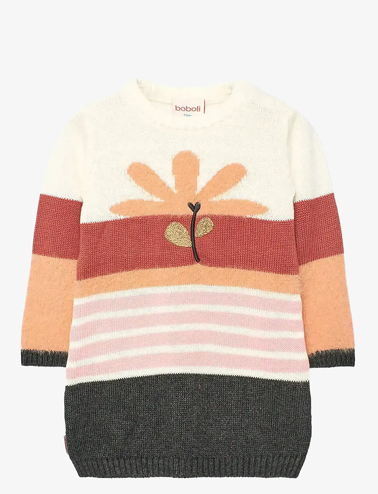 Boboli - Knitwear dress - langärmelige babykleider - copper - 0