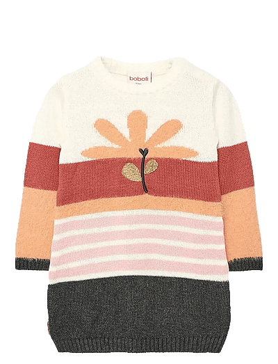 Boboli Knitwear dress - Klänningar & Kjolar - COPPER / multi