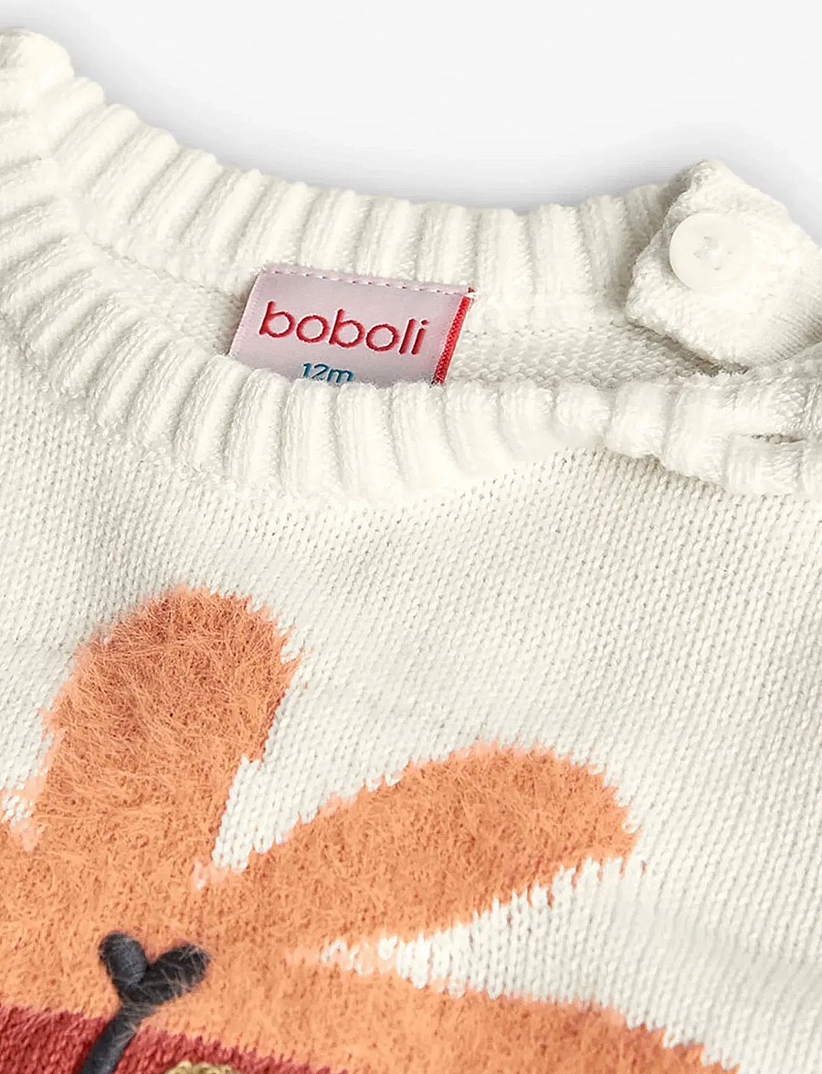 Boboli - Knitwear dress - langärmelige babykleider - copper - 2