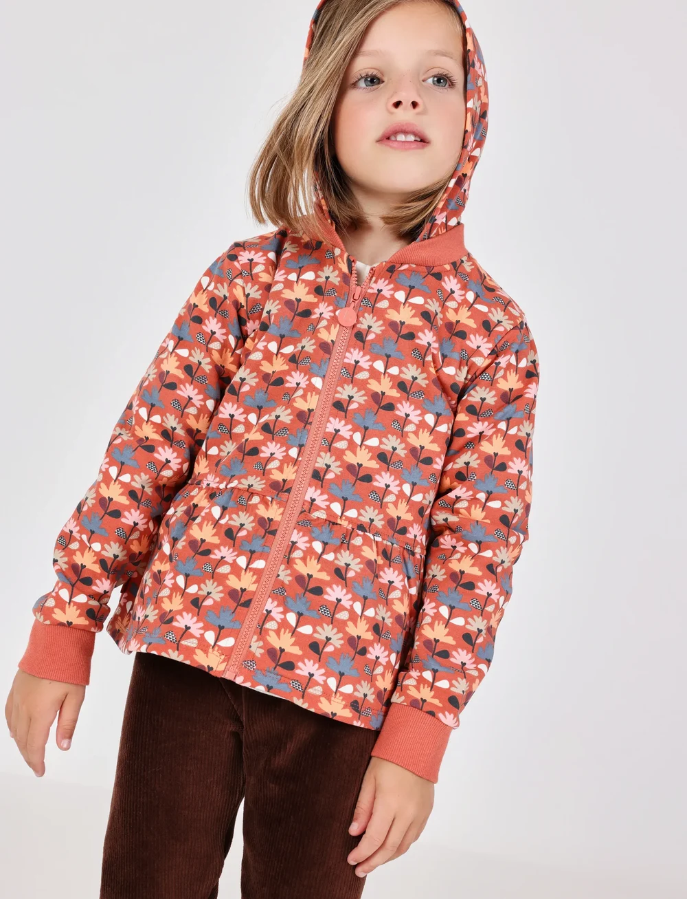 Boboli - Fleece jacket printed - kapuutsiga dressipluusid - print - 0