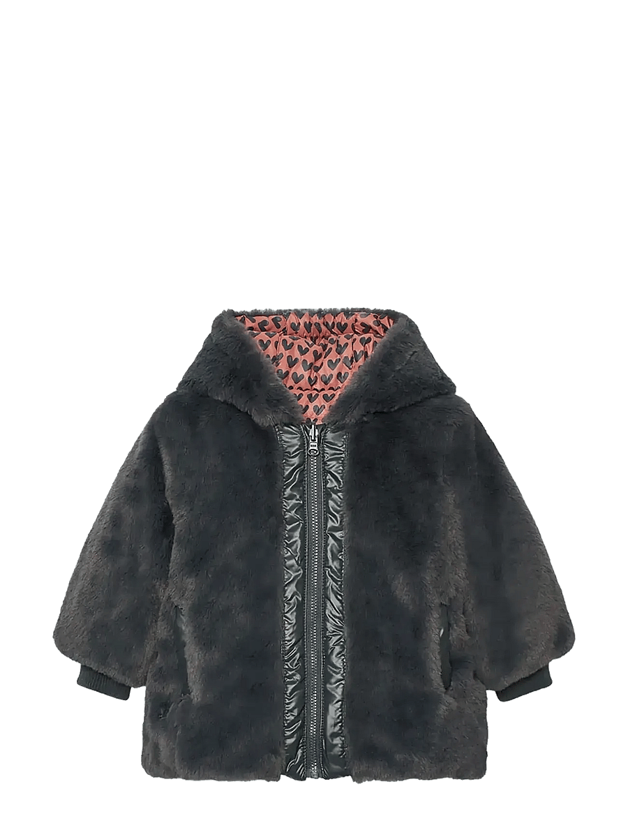 Boboli - Reversible parka - fuskpäls - print - 0