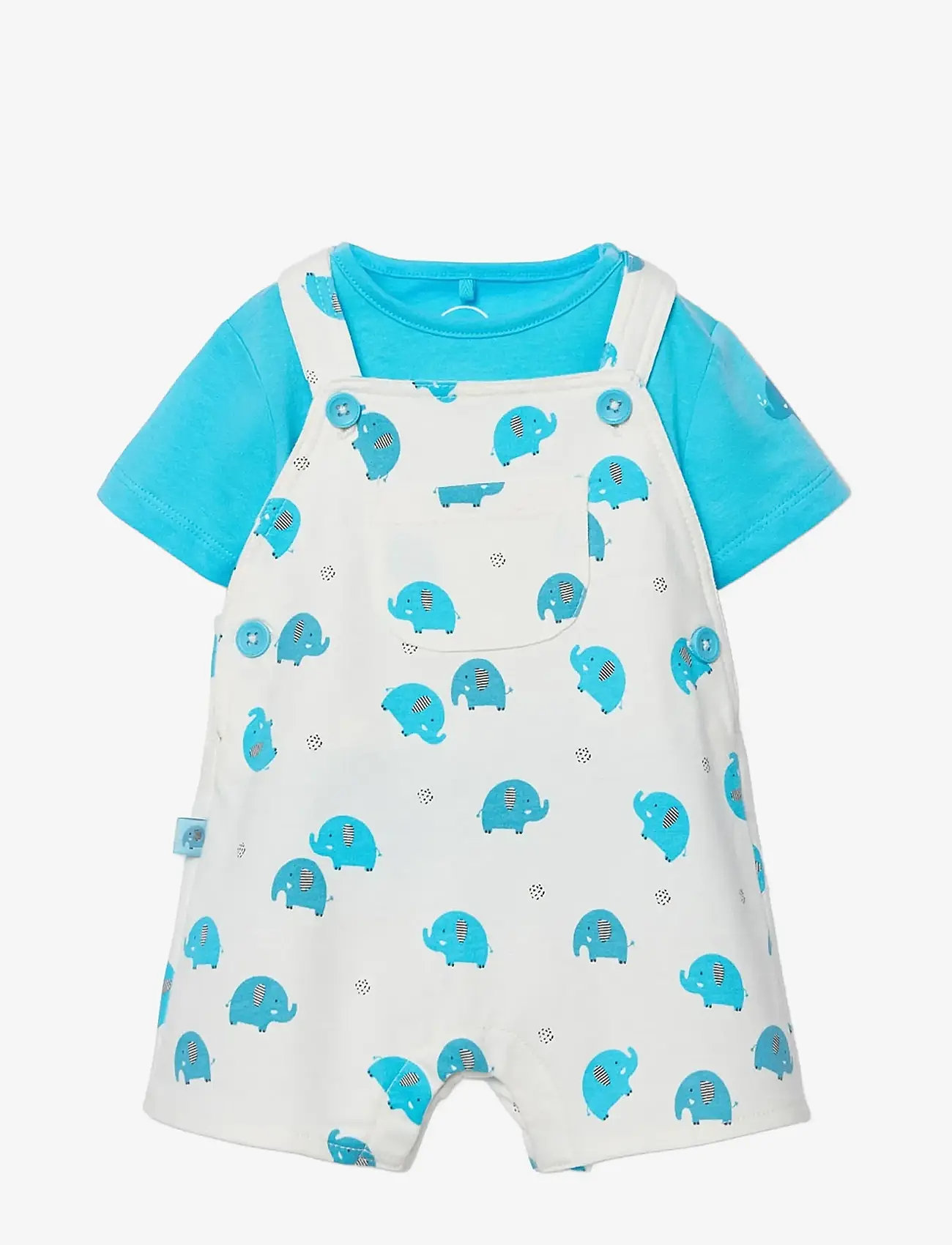 Boboli - Set knit for baby boy -BCI - sæt med body - print - 0