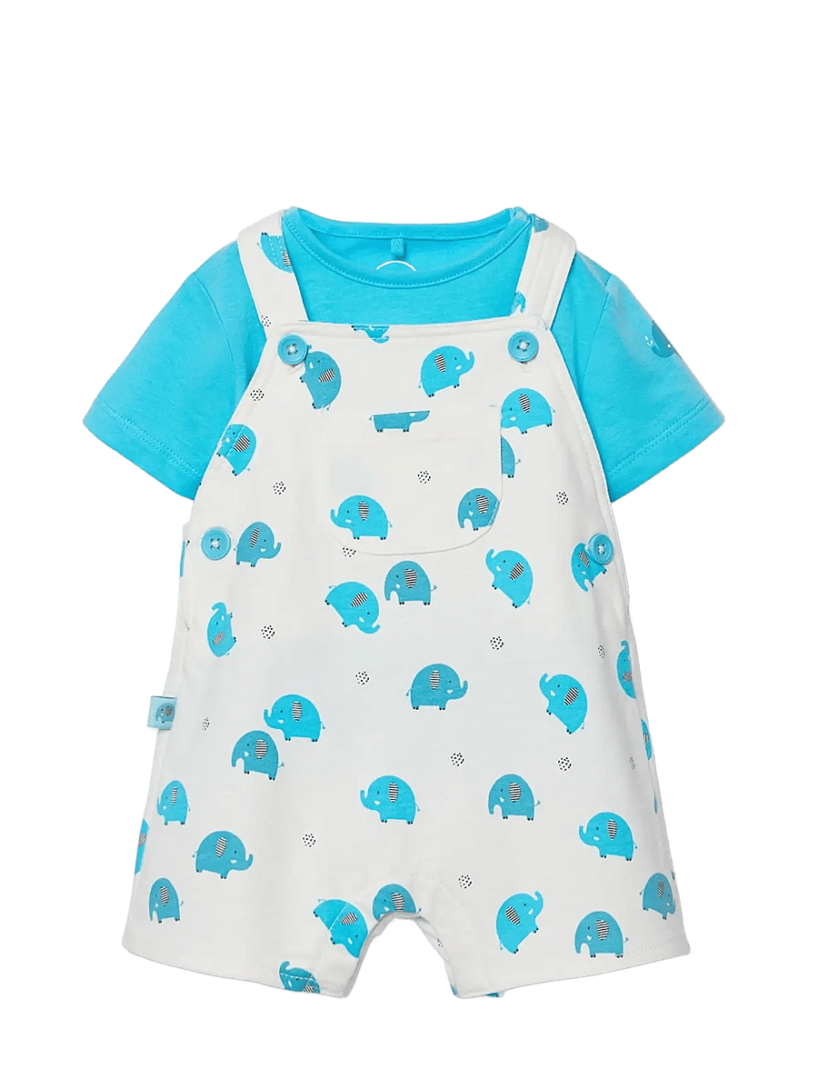 Boboli - Set knit for baby boy -BCI - sets mit body - print - 0