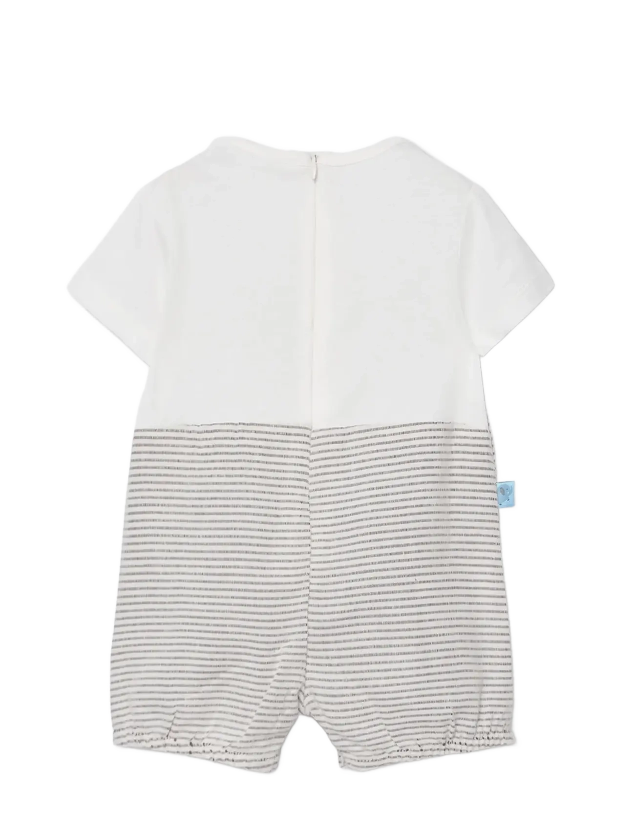 Boboli - Knit play suit combined for baby -BCI - grenouillères - stripes - 1