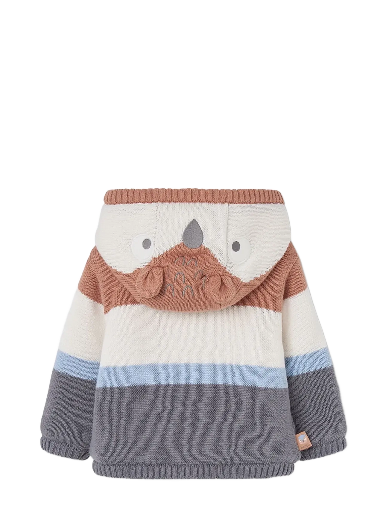 Boboli - Knitwear jacket for baby boy -BCI - fleecejacken - hazelnut - 2