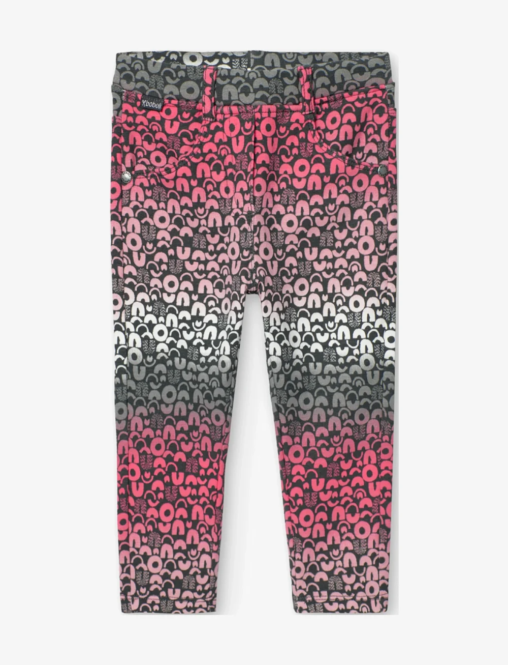 Boboli - Fleece trousers printed for baby -BCI - babybyxor - print - 0