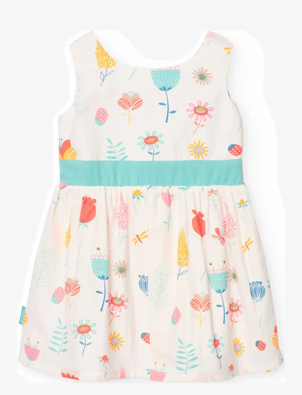 Boboli - Satin dress - Ærmeløse babykjoler - multi coloured - 1