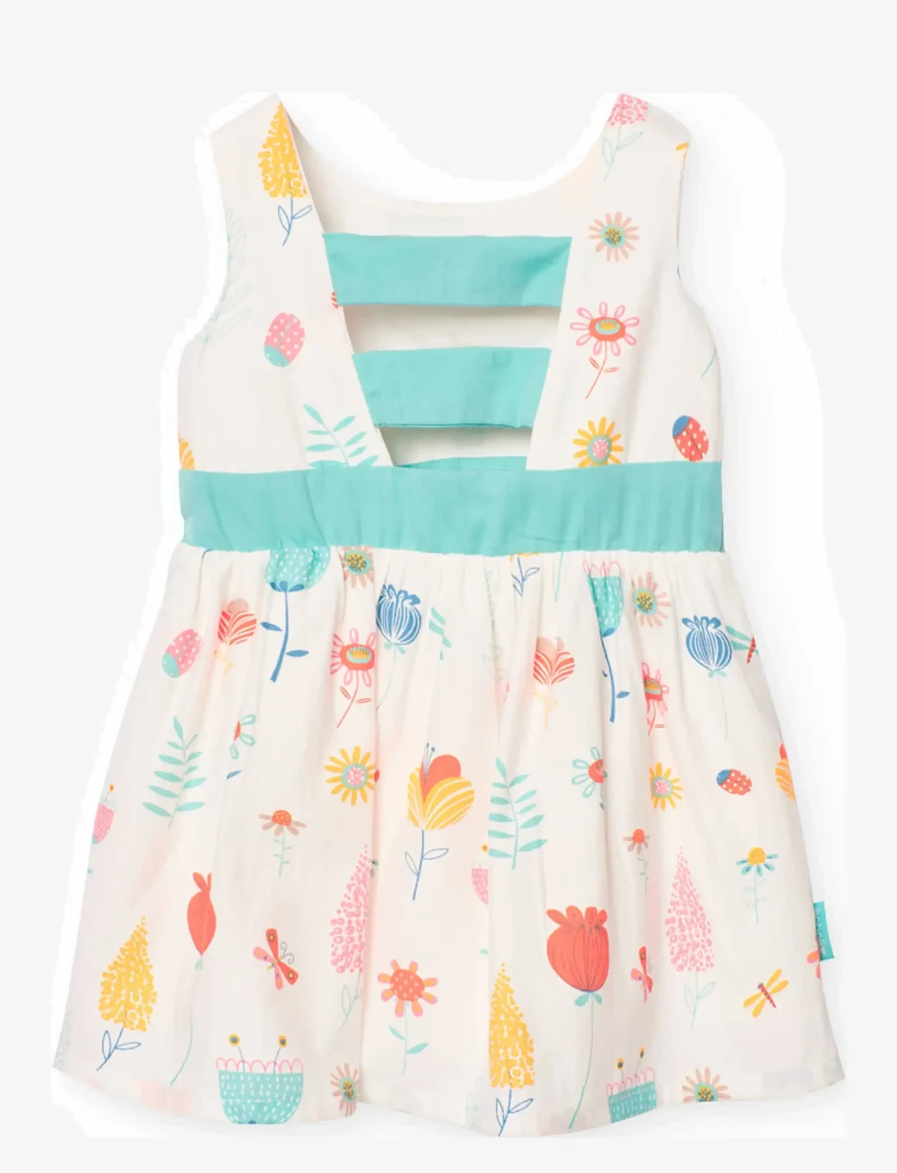 Boboli - Satin dress - Ærmeløse babykjoler - multi coloured - 2