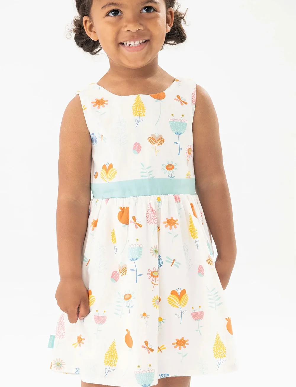 Boboli - Satin dress - Ærmeløse babykjoler - multi coloured - 0