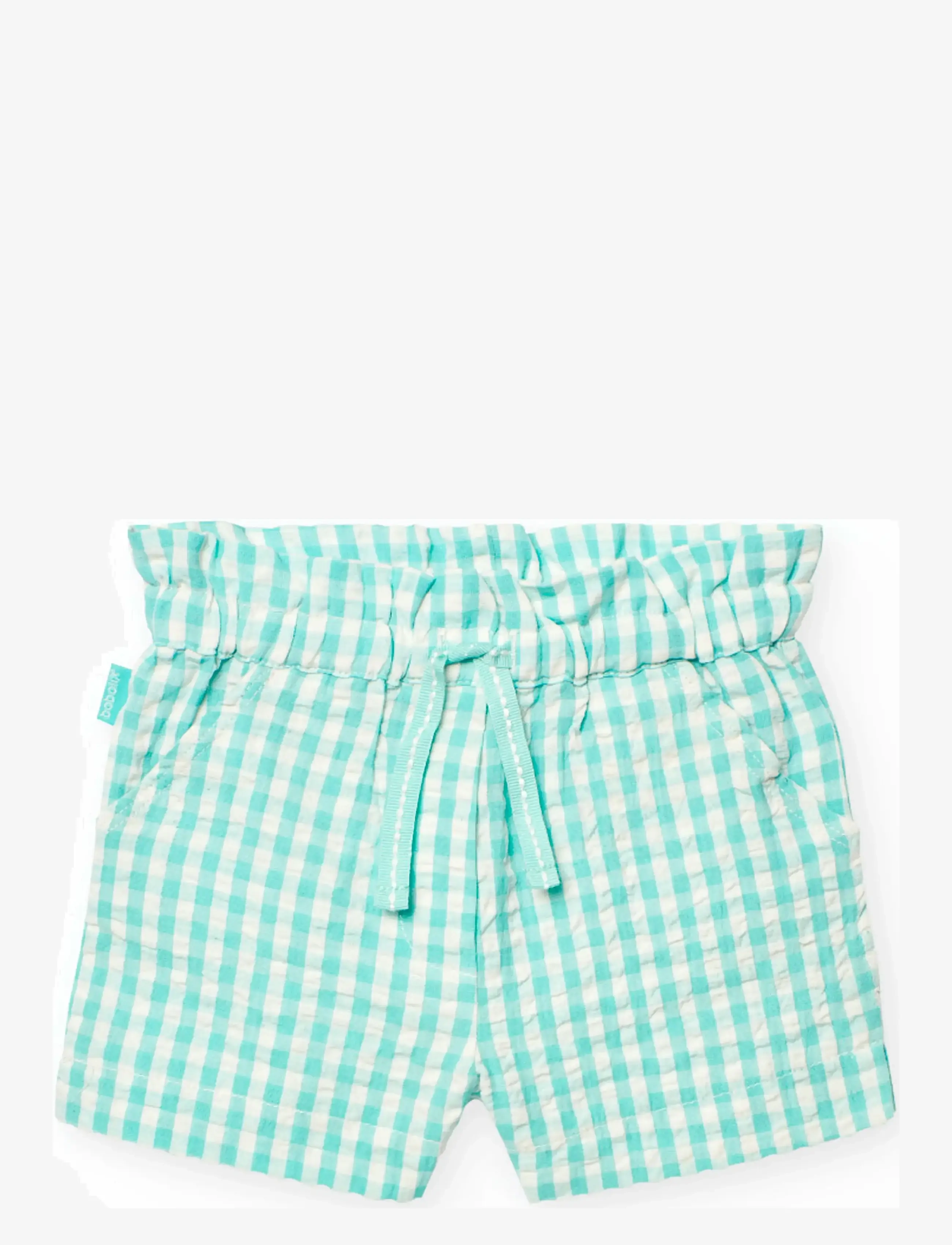BOBOLI Poplin Bermuda Shorts Check Grün - 104 - Kinder