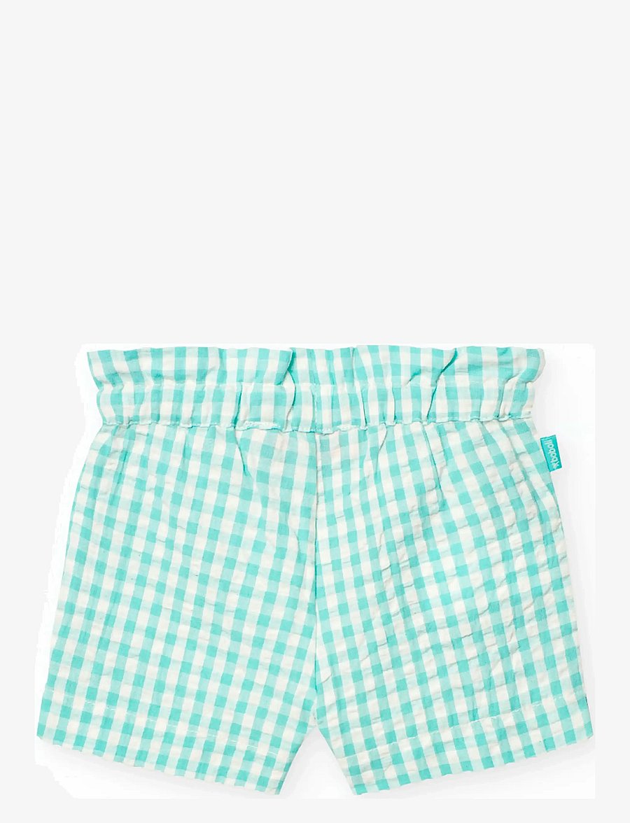 Boboli - Poplin bermuda shorts check - najniższe ceny - checks - 2