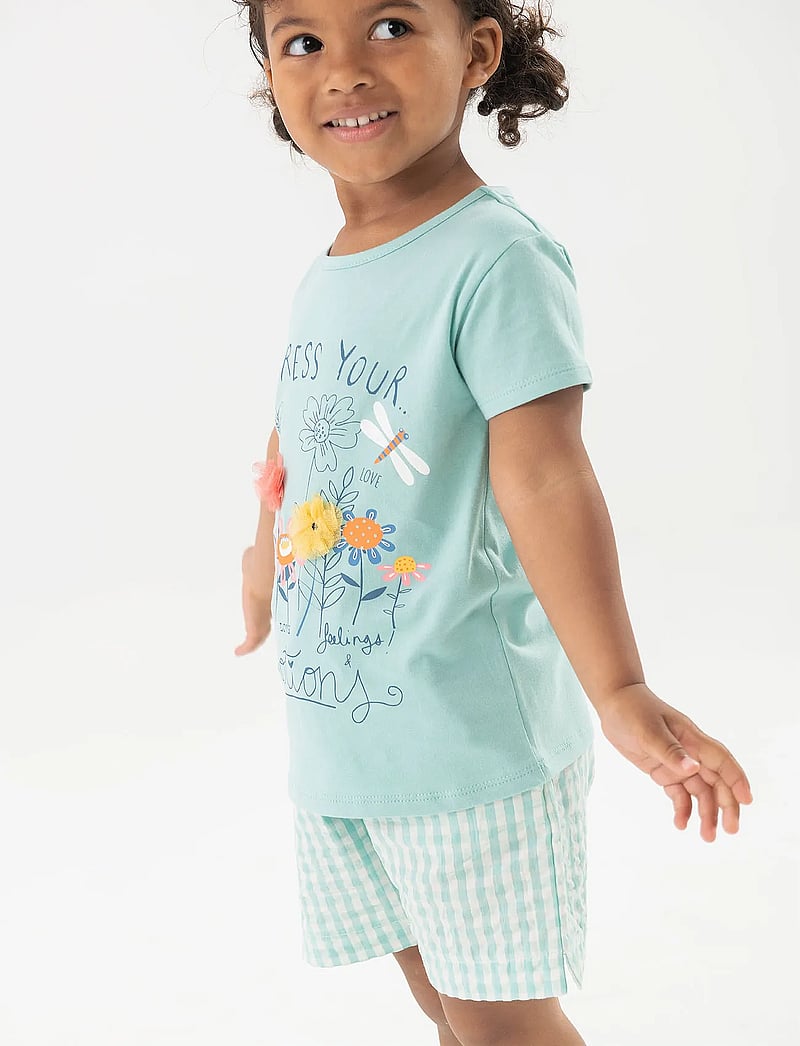 Boboli - Poplin bermuda shorts check - casual shorts - checks - 0