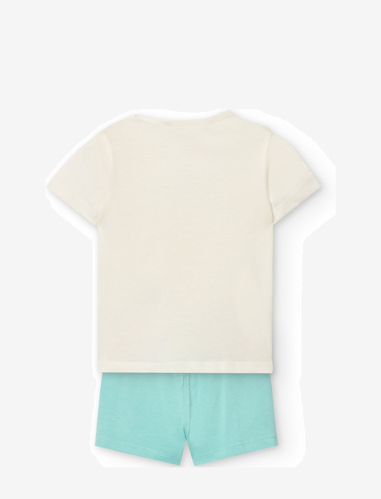 Boboli - Set knit - set med kortärmad t-shirt - white - 1