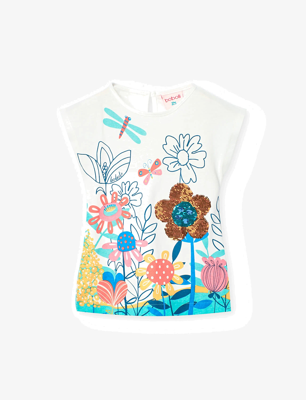 Boboli - Knit dress - Ærmeløse babykjoler - white - 0