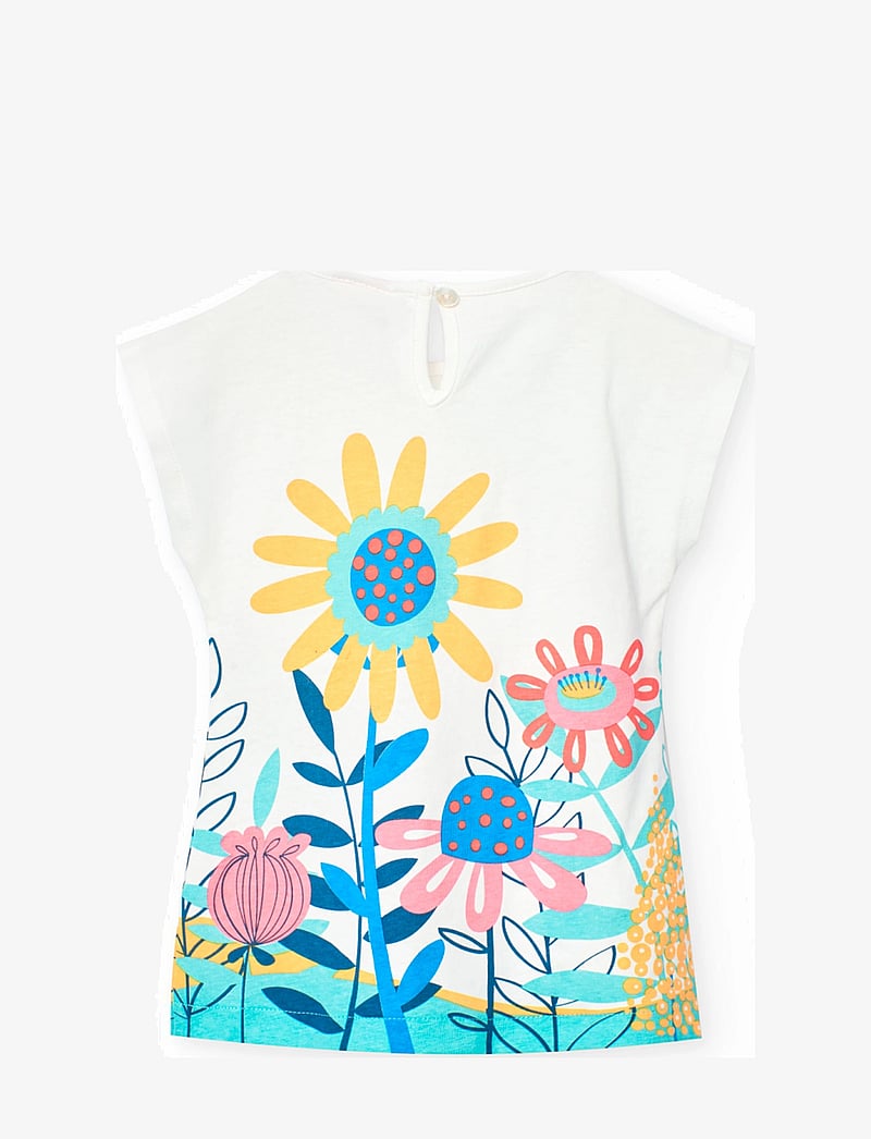 Boboli - Knit dress - sleeveless baby dresses - white - 1