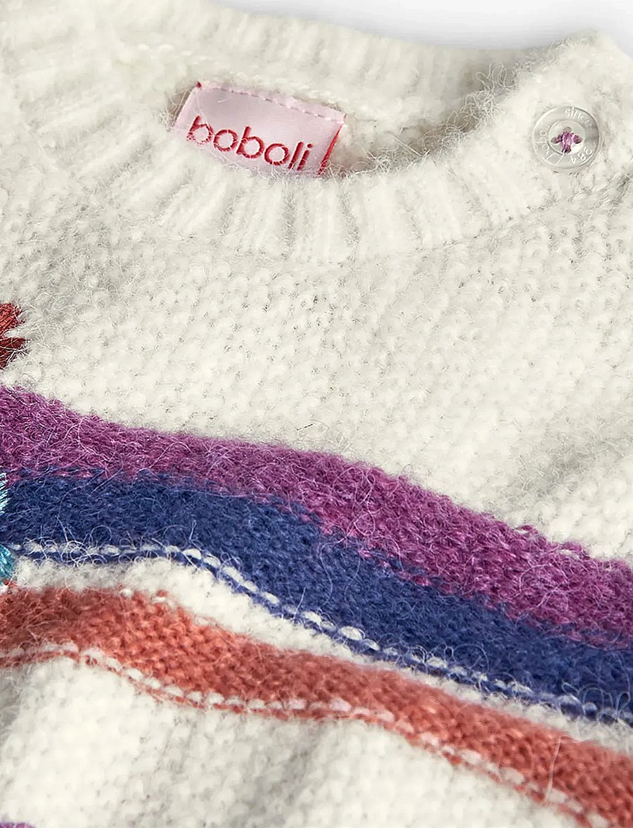 Boboli - Knitwear pullover - trøjer - off white - 2