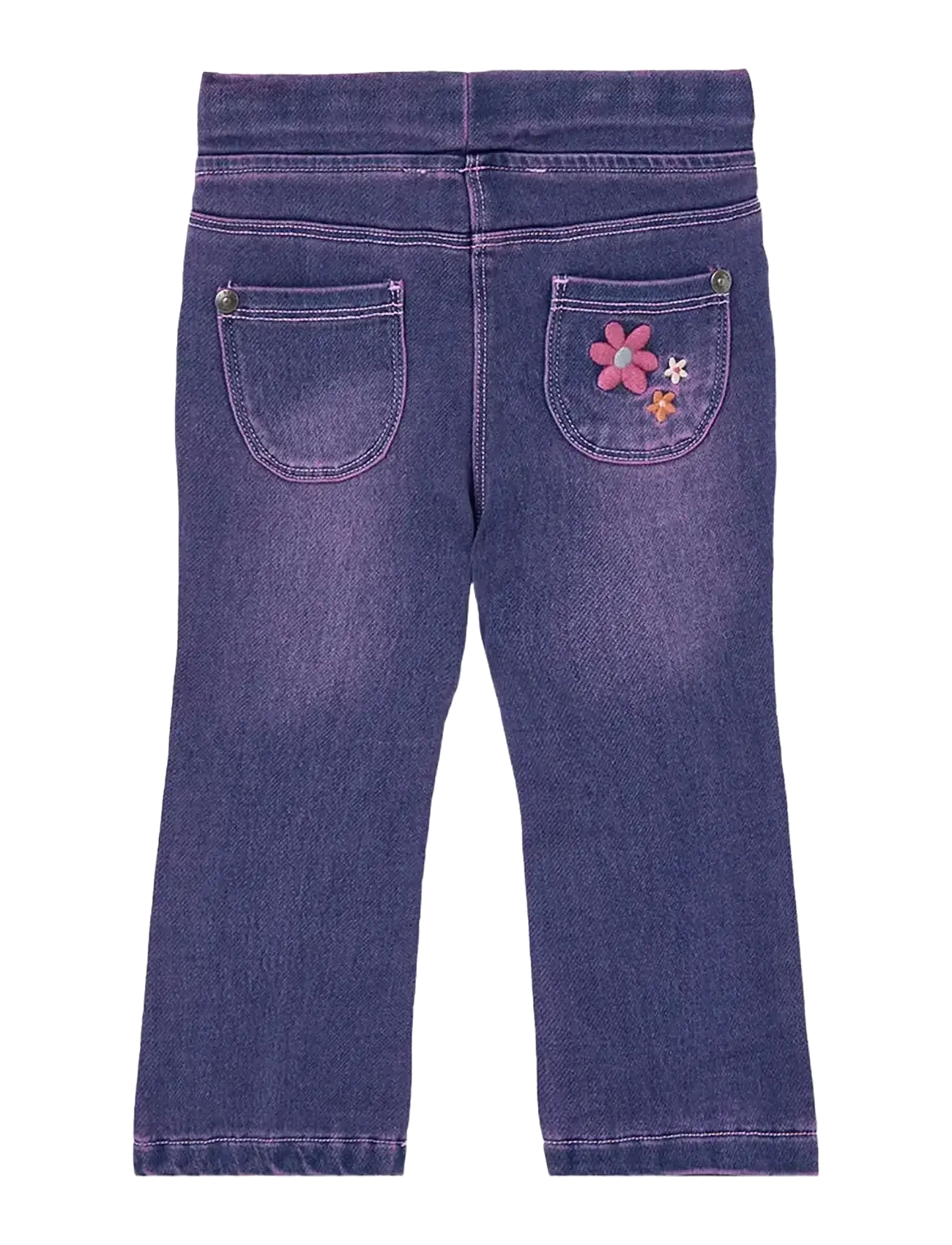 Boboli - Denim trousers knit - dirty washed - 1
