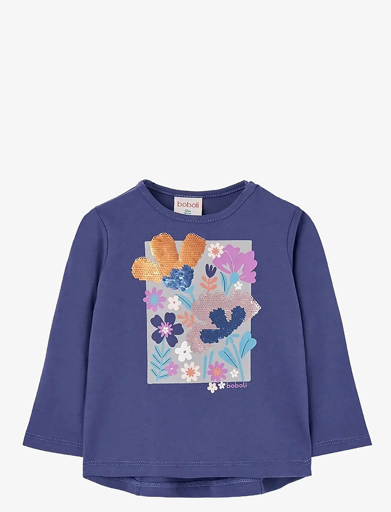 Boboli - Knit t-Shirt - langærmede t-shirts - grape - 1