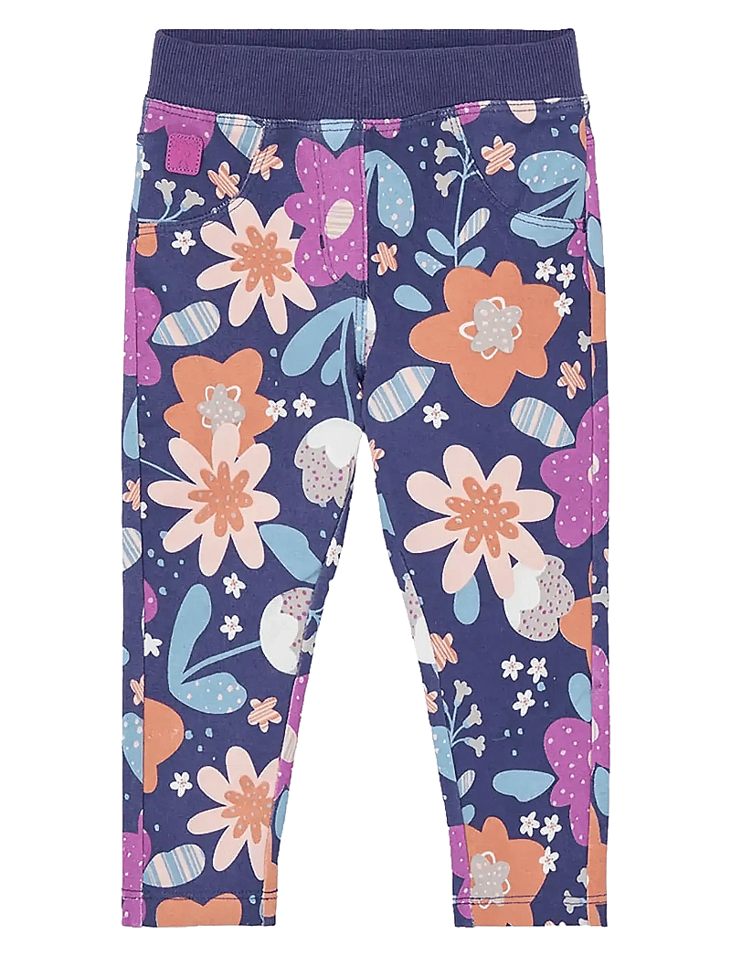 Boboli - Fleece trousers floral - leggingsit - print - 0